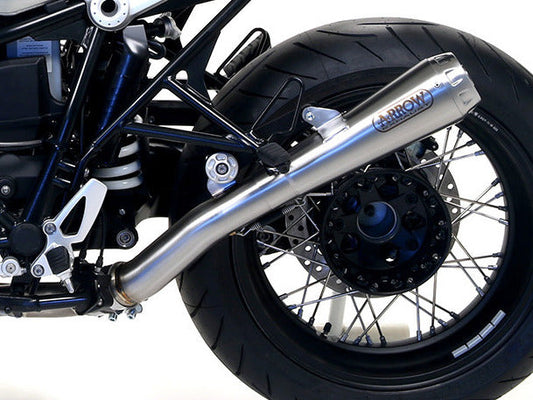 ARROW 71657MI+71503PR BMW Rninet Scrambler (2016+) Titanium Slip-on Exhaust "Pro Race" – Accessories in the 2WheelsHero Motorcycle Aftermarket Accessories and Parts Online Shop