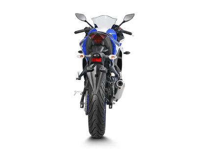 AKRAPOVIC S-Y2R1-CUBSS Yamaha YZF-R25 (2021+) Exhaust System "Racing Line" (SS) – Accessories in the 2WheelsHero Motorcycle Aftermarket Accessories and Parts Online Shop