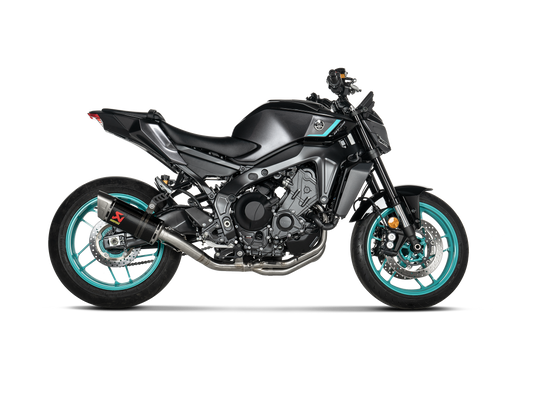 AKRAPOVIC S-Y9R18-APC Yamaha MT-09 / FZ-09 (2025+) Exhaust System "Racing Line" (carbon) – Accessories in the 2WheelsHero Motorcycle Aftermarket Accessories and Parts Online Shop