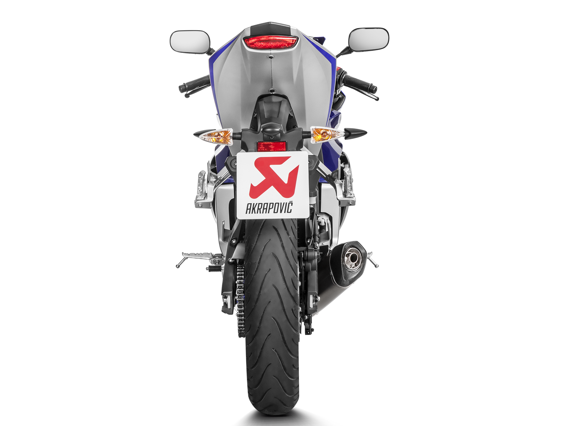 AKRAPOVIC S-Y125R4-HRT Yamaha MT-125 / YZF-R125 (2019+) Exhaust System "Racing Line" (titanium) – Accessories in the 2WheelsHero Motorcycle Aftermarket Accessories and Parts Online Shop