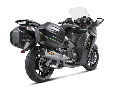 AKRAPOVIC S-K14SO5-HZAAT Kawasaki 1400 GTR / Concours 14 (2017+) Slip-on Exhaust (titanium) – Accessories in the 2WheelsHero Motorcycle Aftermarket Accessories and Parts Online Shop