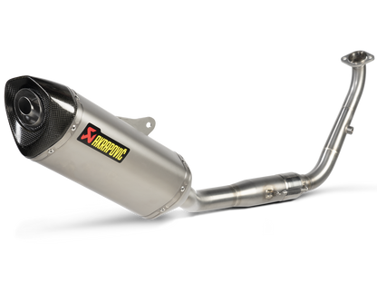 AKRAPOVIC S-Y125R8-HZT Yamaha MT-125 / YZF-R125 / R15 (2021+) Exhaust System "Racing Line" (titanium) – Accessories in the 2WheelsHero Motorcycle Aftermarket Accessories and Parts Online Shop