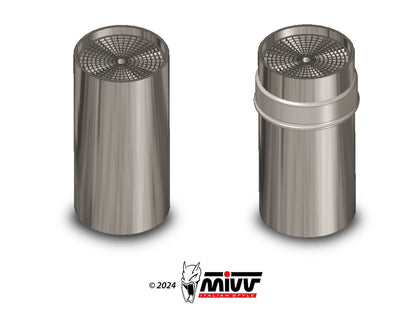 MIVV HD.004 HARLEY DAVIDSON SPORTSTER S ( 2021+ ) Dual Slip on Exhaust "HR-1" (black + short carbon back; approved) – Accessories in the 2WheelsHero Motorcycle Aftermarket Accessories and Parts Online Shop