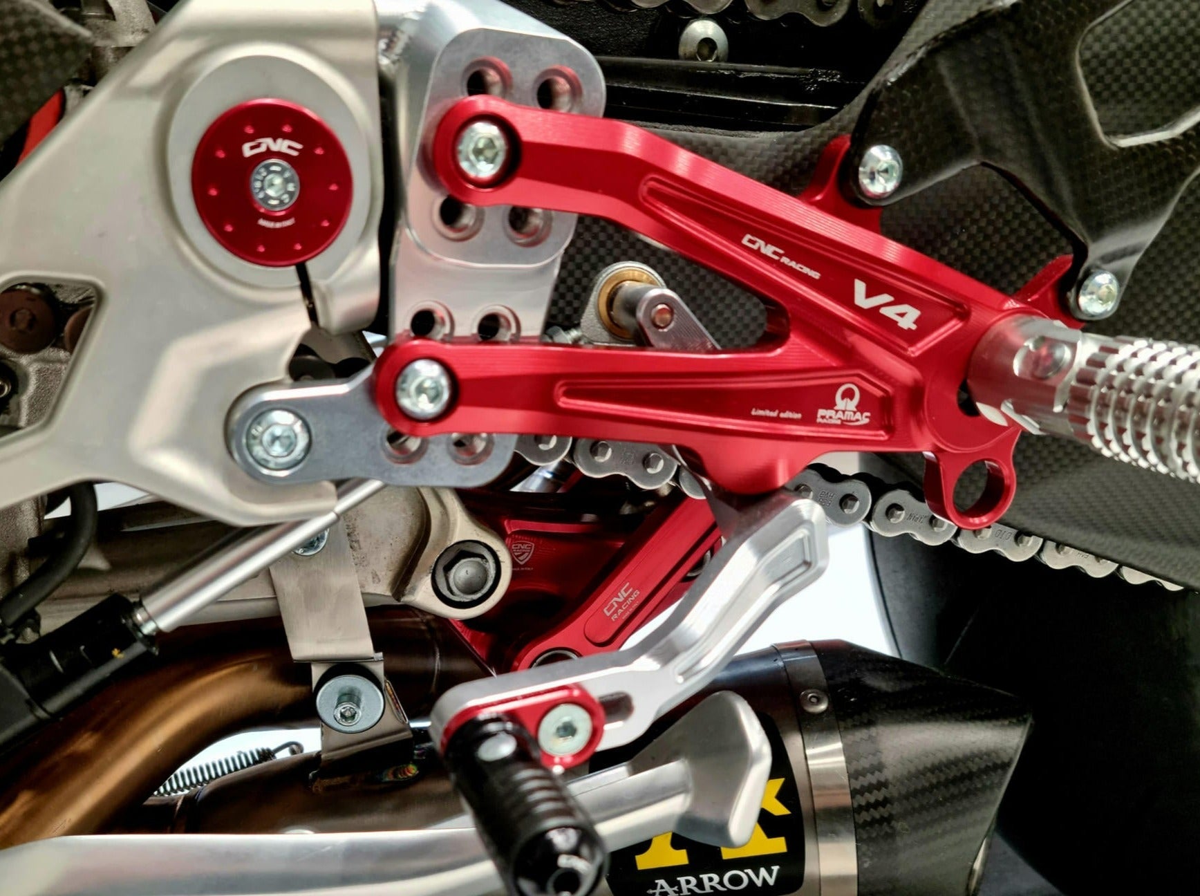 AP004 - CNC RACING Ducati Panigale V4 / Streetfighter V4 (18/24) Rear Suspension Rocker Arm – Accessories in the Motoraider Motorcycle Aftermarket Accessories and Parts Online Shop