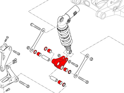 AP004 - CNC RACING Ducati Panigale V4 / Streetfighter V4 (18/24) Rear Suspension Rocker Arm – Accessories in the Motoraider Motorcycle Aftermarket Accessories and Parts Online Shop