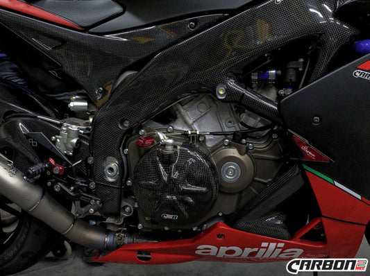 CARBON2RACE Aprilia RSV4 (09/20) Carbon Frame Covers – Accessories in the 2WheelsHero Motorcycle Aftermarket Accessories and Parts Online Shop