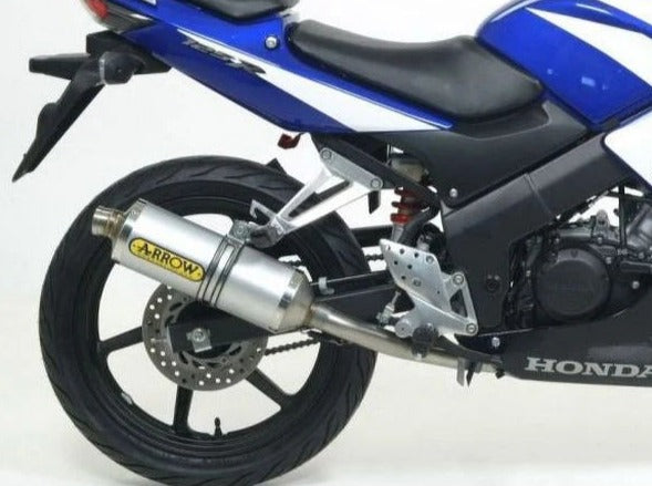 ARROW 51002MI+51501AO Honda CB125R (2004+) Aluminum Full Exhaust System "Competition Evo Thunder" (racing) – Accessories in the 2WheelsHero Motorcycle Aftermarket Accessories and Parts Online Shop