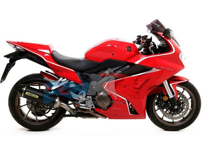 ARROW 71910MK Honda VFR800 (2017+) Carbon Slip-on Exhaust "Race Tech" – Accessories in the 2WheelsHero Motorcycle Aftermarket Accessories and Parts Online Shop