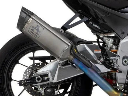 ARROW 71001PT Aprilia RSV4 (19/20) Titanium Slip-on Exhaust "Pista" (racing; titanium link pipe) – Accessories in the 2WheelsHero Motorcycle Aftermarket Accessories and Parts Online Shop