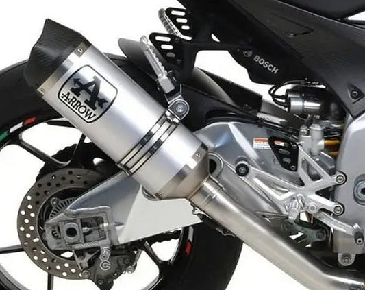 ARROW 71674MI+71906AK Aprilia RSV1100 Factory (2019+) Aluminum Slip-on Exhaust "Race Tech" – Accessories in the 2WheelsHero Motorcycle Aftermarket Accessories and Parts Online Shop