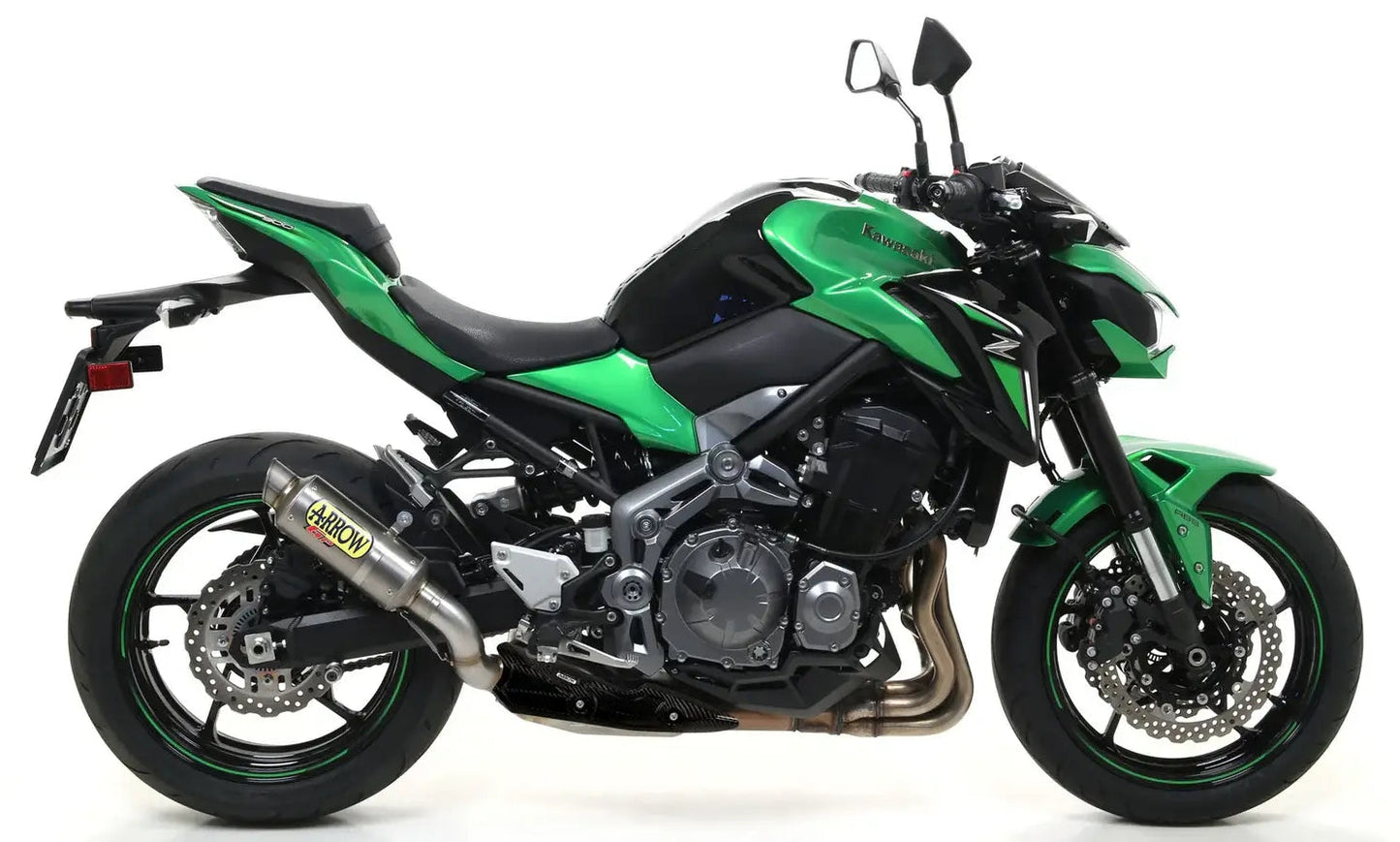 ARROW 71531GP Kawasaki Z900 A2 (2019) Slip-on Exhaust "GP2" (titanium) – Accessories in the 2WheelsHero Motorcycle Aftermarket Accessories and Parts Online Shop