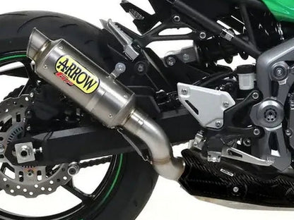 ARROW 71531GP Kawasaki Z900 A2 (2019) Slip-on Exhaust "GP2" (titanium) – Accessories in the 2WheelsHero Motorcycle Aftermarket Accessories and Parts Online Shop