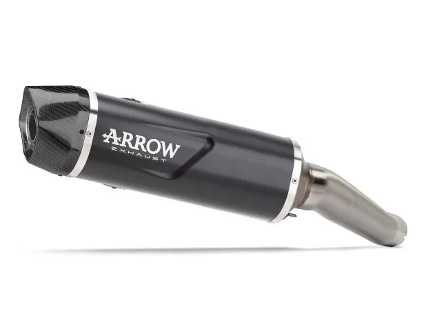 ARROW 71960AKN Benelli TRK 702 / 702X (2023+) Slip-on Exhaust "Indy Race Evo" (black aluminum) – Accessories in the 2WheelsHero Motorcycle Aftermarket Accessories and Parts Online Shop