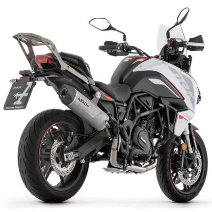 ARROW 71960PK Benelli TRK 702 / 702X (2023+) Slip-on Exhaust "Indy Race Evo" (titanium) – Accessories in the 2WheelsHero Motorcycle Aftermarket Accessories and Parts Online Shop