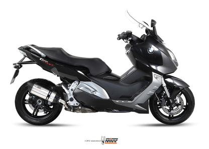 MIVV B.013 BMW C 600 Sport (12/16) Slip-on Exhaust "Suono" (stainless steel; approved) – Accessories in the 2WheelsHero Motorcycle Aftermarket Accessories and Parts Online Shop