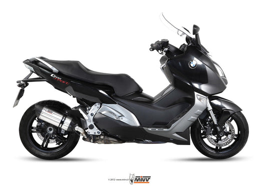 MIVV B.013 BMW C 600 Sport (12/16) Slip-on Exhaust "Suono" (stainless steel; approved) – Accessories in the 2WheelsHero Motorcycle Aftermarket Accessories and Parts Online Shop