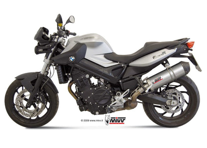 MIVV B.008 BMW F 800 R / GT (09/20) Slip-on Exhaust "Oval" (titanium + carbon cap; approved) – Accessories in the 2WheelsHero Motorcycle Aftermarket Accessories and Parts Online Shop