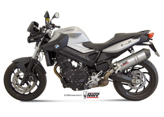 MIVV B.008 BMW F 800 R / GT (09/20) Slip-on Exhaust "Oval" (titanium + carbon cap; approved) – Accessories in the 2WheelsHero Motorcycle Aftermarket Accessories and Parts Online Shop