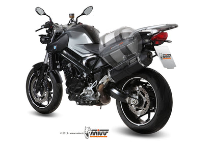 MIVV B.008 BMW F 800 R / GT (09/20) Slip-on Exhaust "Speed Edge" (black; approved) – Accessories in the 2WheelsHero Motorcycle Aftermarket Accessories and Parts Online Shop