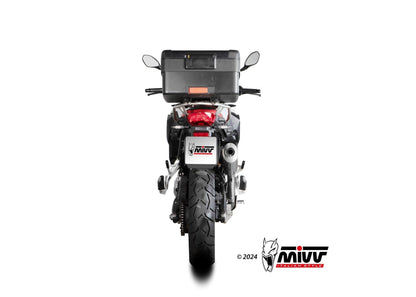MIVV B.033 BMW F 850 GS (2018+) Slip-on Exhaust "Dakar" (stainless steel; approved) – Accessories in the 2WheelsHero Motorcycle Aftermarket Accessories and Parts Online Shop