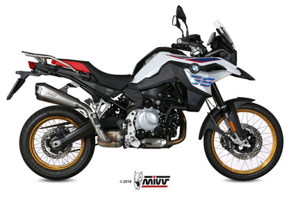 MIVV B.033 BMW F 850 GS (2018+) Slip-on Exhaust "Delta Race" (stainless steel; approved) – Accessories in the 2WheelsHero Motorcycle Aftermarket Accessories and Parts Online Shop