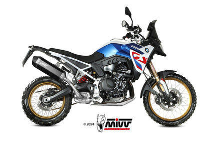 MIVV B.043 BMW F 900 GS (2024+) Slip-on Exhaust "Speed Edge" (black; approved) – Accessories in the 2WheelsHero Motorcycle Aftermarket Accessories and Parts Online Shop