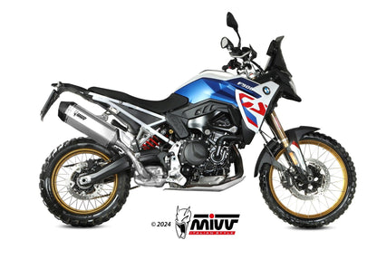 MIVV B.043 BMW F 900 GS (2024+) Slip-on Exhaust "Speed Edge" (stainless steel; approved) – Accessories in the 2WheelsHero Motorcycle Aftermarket Accessories and Parts Online Shop