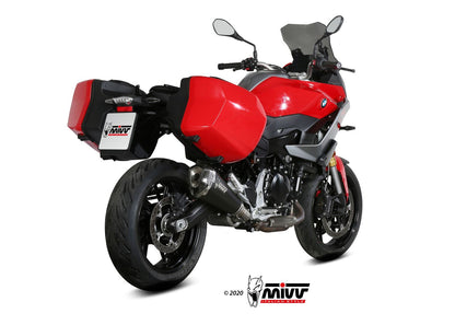 MIVV B.037 BMW F 900 XR (2025+) Slip-on Exhaust "Delta Race" (black; approved) – Accessories in the 2WheelsHero Motorcycle Aftermarket Accessories and Parts Online Shop