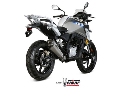 MIVV B.035 BMW G 310 GS (2017+) Full System Exhaust "Delta Race" (stainless steel; approved) – Accessories in the 2WheelsHero Motorcycle Aftermarket Accessories and Parts Online Shop