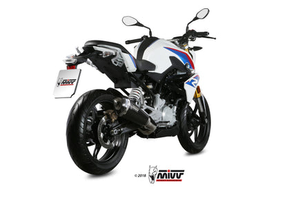MIVV B.032 BMW G 310 R (2018+) Full System Exhaust "Delta Race" (black; approved) – Accessories in the 2WheelsHero Motorcycle Aftermarket Accessories and Parts Online Shop