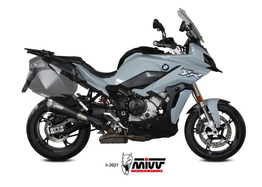 MIVV B.039 BMW S 1000 XR (2020 - ) Slip-on Exhaust "Delta Race" (black; approved) – Accessories in the 2WheelsHero Motorcycle Aftermarket Accessories and Parts Online Shop