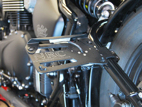 NEW RAGE CYCLES Triumph Bobber Side Mount License Plate (2 position) – Accessories in the 2WheelsHero Motorcycle Aftermarket Accessories and Parts Online Shop
