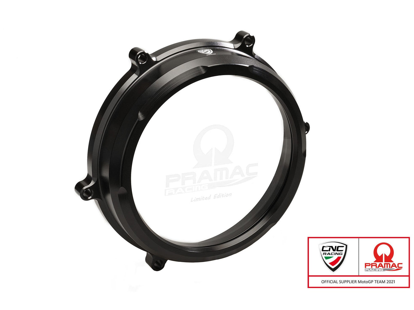 CA200PR - CNC RACING Ducati Panigale 959 / 1299 / 1199 (12/19) Clear Clutch Cover (Pramac edition) – Accessories in the Motoraider Motorcycle Aftermarket Accessories and Parts Online Shop