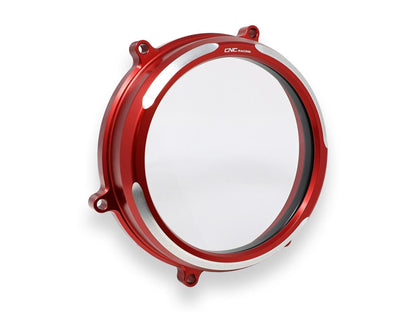 CA200 - CNC RACING Ducati Panigale 959 / 1299 / 1199 (12/19) Clear Clutch Cover (bi-color) – Accessories in the Motoraider Motorcycle Aftermarket Accessories and Parts Online Shop