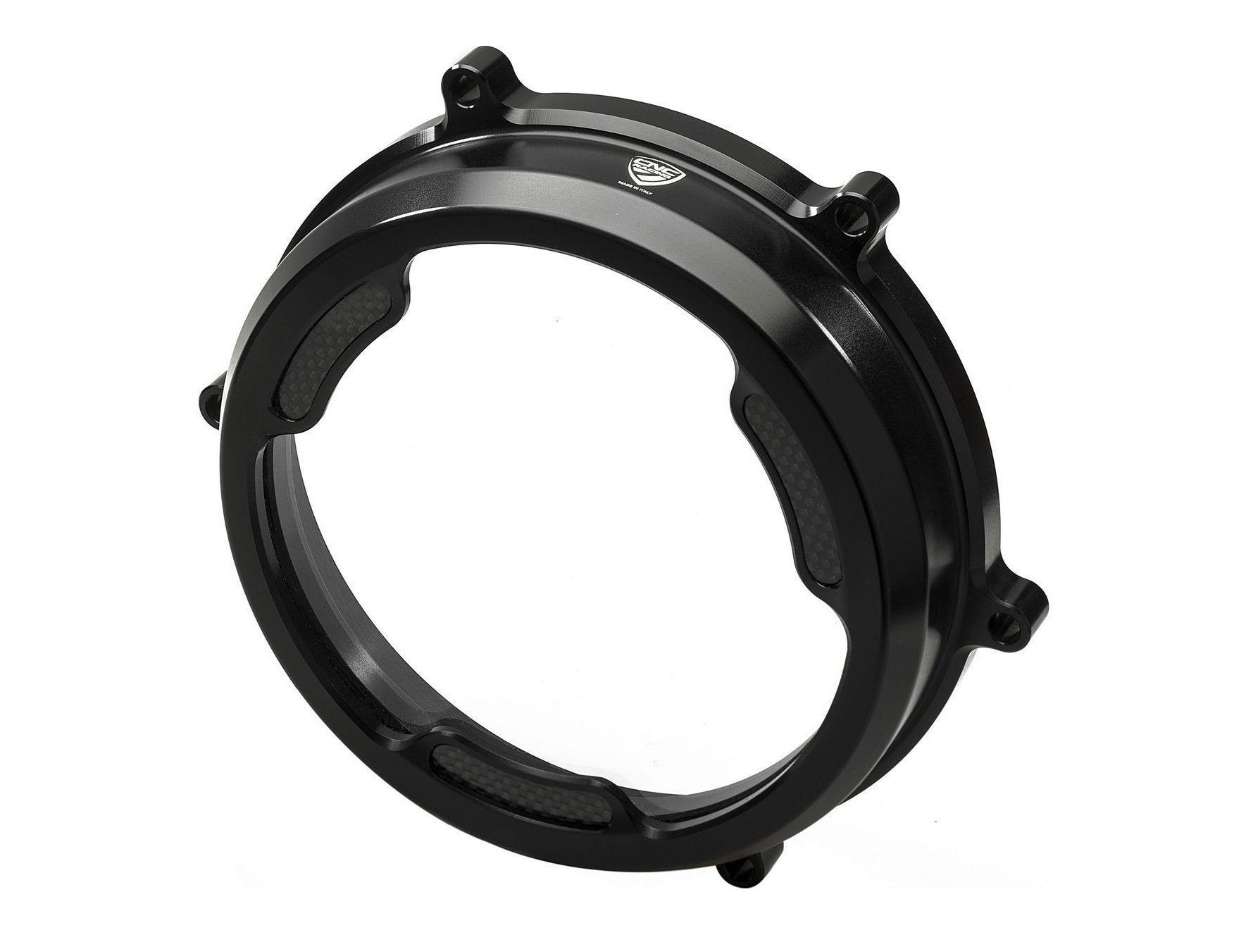 CA201 - CNC RACING Ducati Panigale (12/19) Clear Clutch Cover (with carbon inlay) – Accessories in the Motoraider Motorcycle Aftermarket Accessories and Parts Online Shop