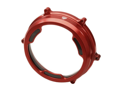 CA201 - CNC RACING Ducati Panigale (12/19) Clear Clutch Cover (with carbon inlay) – Accessories in the Motoraider Motorcycle Aftermarket Accessories and Parts Online Shop
