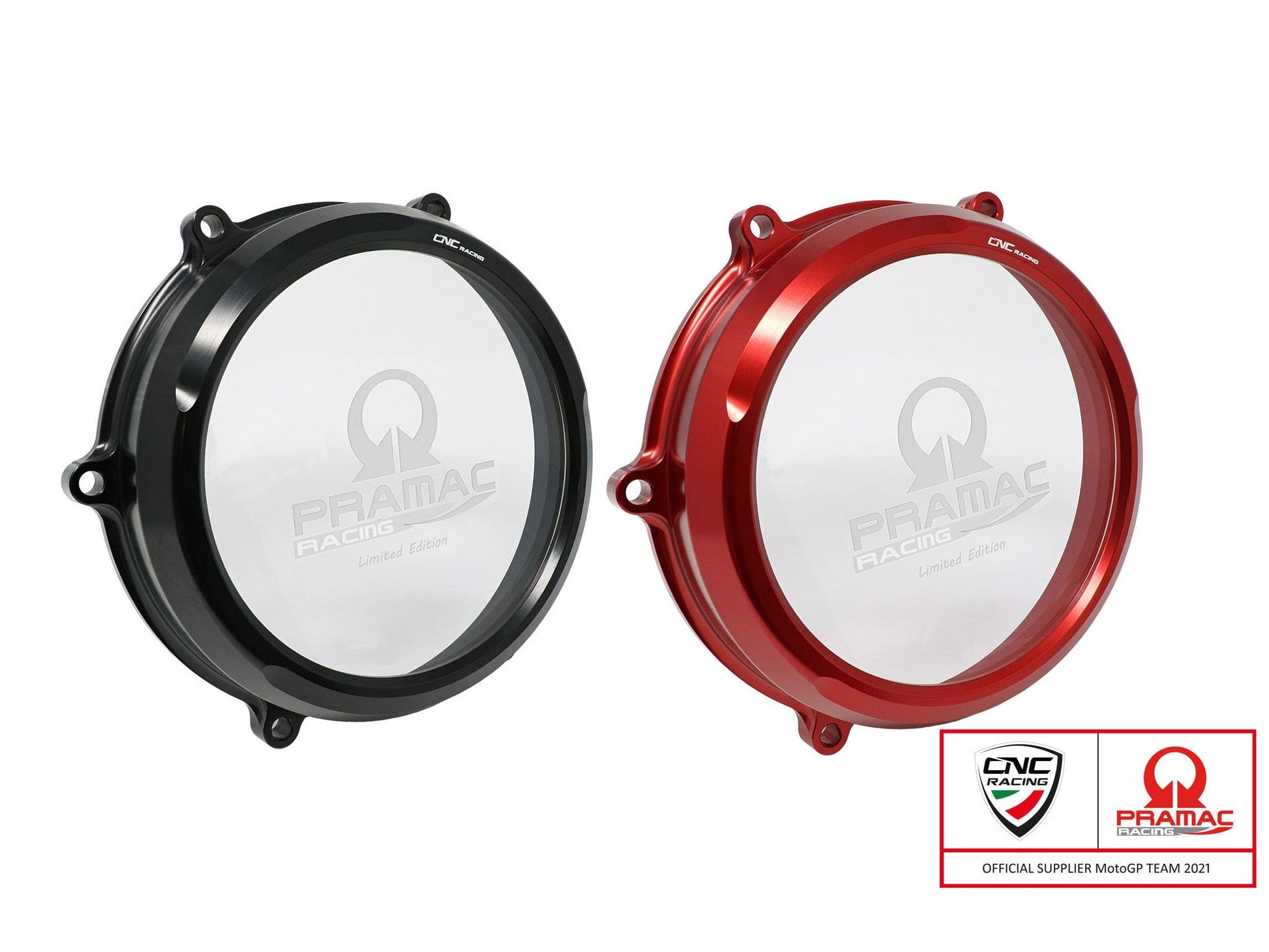CA210PR - CNC RACING Ducati Streetfighter V4 Clear Clutch Cover + Conversion Kit (Pramac edition) – Accessories in the Motoraider Motorcycle Aftermarket Accessories and Parts Online Shop