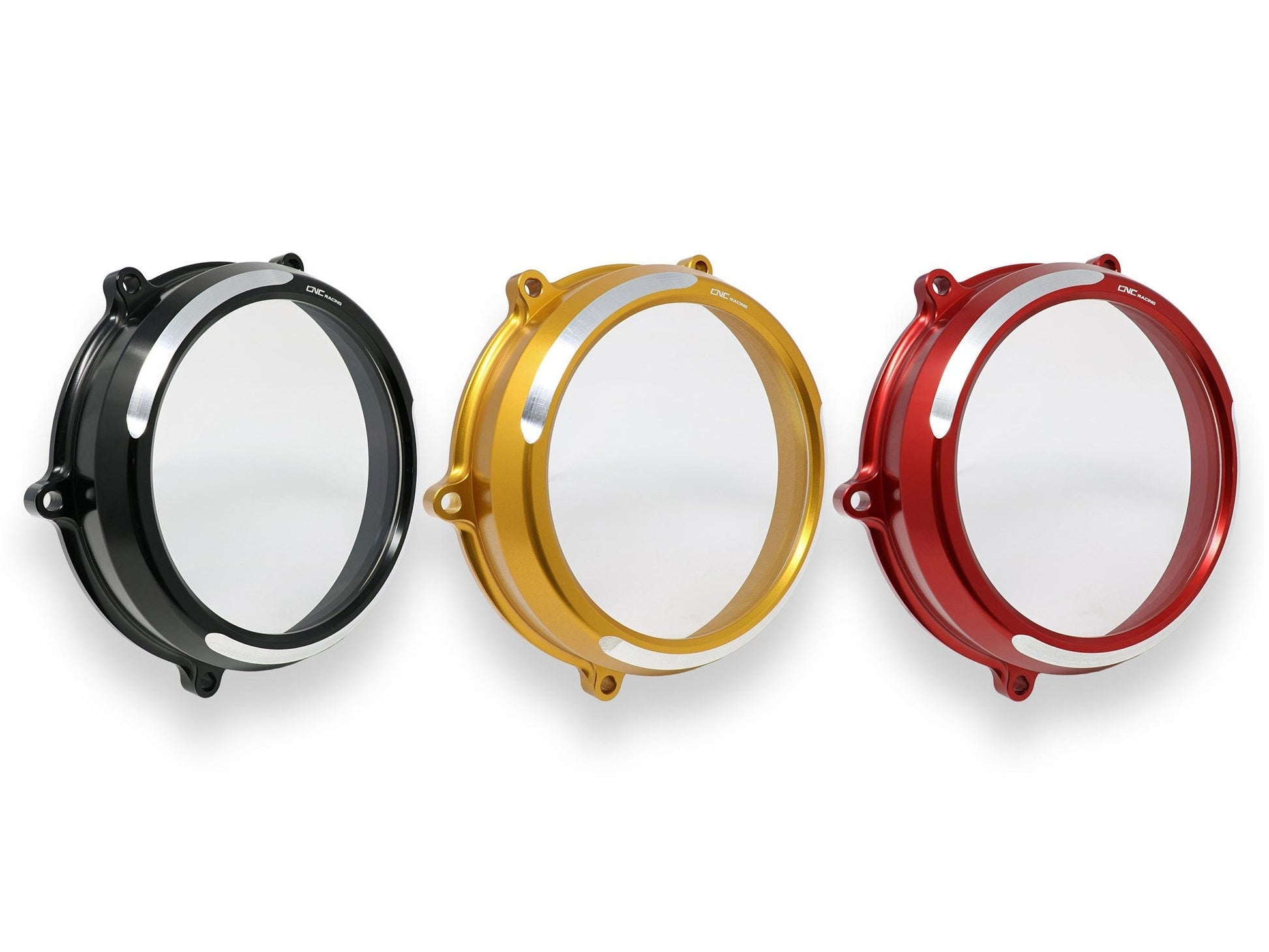 CA210S - CNC RACING Ducati Panigale V4 (2018+) Oil Bath Clear Clutch Cover (bi-color) – Accessories in the Motoraider Motorcycle Aftermarket Accessories and Parts Online Shop