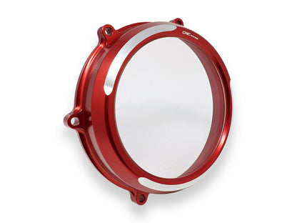 CA210S - CNC RACING Ducati Panigale V4 (2018+) Oil Bath Clear Clutch Cover (bi-color) – Accessories in the Motoraider Motorcycle Aftermarket Accessories and Parts Online Shop