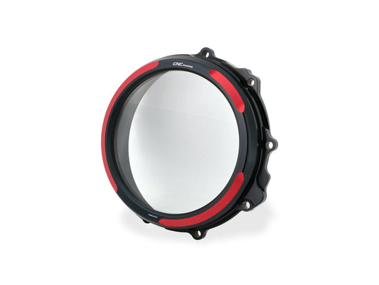 CA300 - CNC RACING MV Agusta Oil Bath Clear Clutch Cover (hydraulic control; bi-color) – Accessories in the Motoraider Motorcycle Aftermarket Accessories and Parts Online Shop