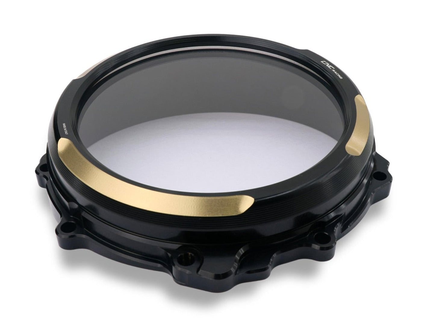 CA300 - CNC RACING MV Agusta Oil Bath Clear Clutch Cover (hydraulic control; bi-color) – Accessories in the Motoraider Motorcycle Aftermarket Accessories and Parts Online Shop