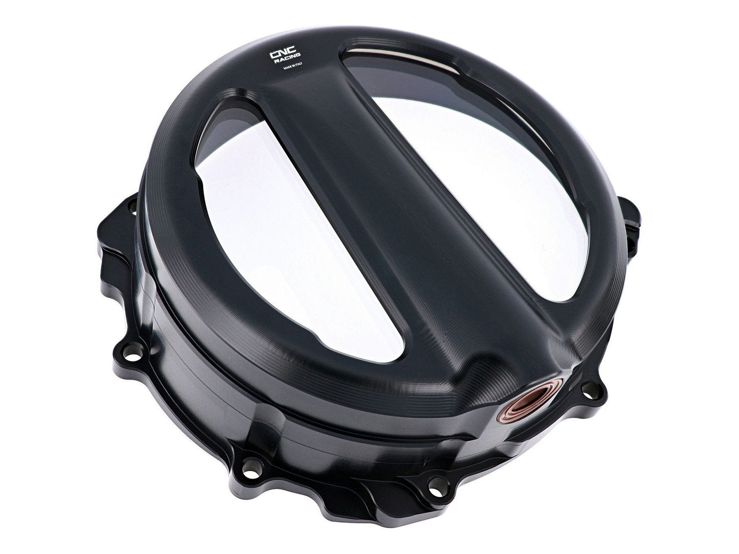 CA301 - CNC RACING MV Agusta Oil Bath Clear Clutch Cover (cable control) – Accessories in the Motoraider Motorcycle Aftermarket Accessories and Parts Online Shop