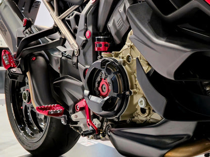 CA401 - CNC RACING Ducati Multistrada V4 RS / Streetfighter V4 Clear Cover Dry Clutch – Accessories in the Motoraider Motorcycle Aftermarket Accessories and Parts Online Shop