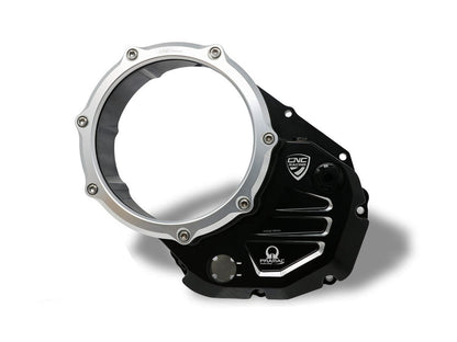 CA501PR - CNC RACING Ducati Oil Bath Clear Clutch Cover (Pramac edition) – Accessories in the Motoraider Motorcycle Aftermarket Accessories and Parts Online Shop