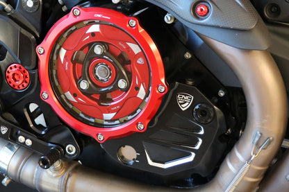 CA501 - CNC RACING Ducati Oil Bath Clear Clutch Cover – Accessories in the Motoraider Motorcycle Aftermarket Accessories and Parts Online Shop