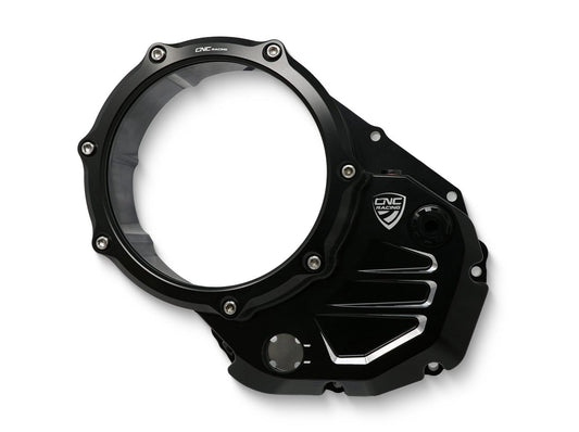 CA504 - CNC RACING Ducati DesertX / Monster / Multistrada Oil Bath Clear Clutch Cover – Accessories in the Motoraider Motorcycle Aftermarket Accessories and Parts Online Shop