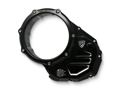 CA503 - CNC RACING Ducati Oil Bath Clear Clutch Cover – Accessories in the Motoraider Motorcycle Aftermarket Accessories and Parts Online Shop
