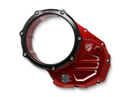 CA501 - CNC RACING Ducati Oil Bath Clear Clutch Cover – Accessories in the Motoraider Motorcycle Aftermarket Accessories and Parts Online Shop