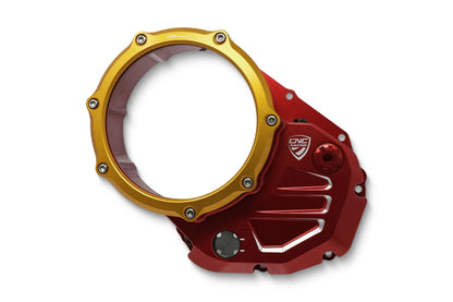 CA504 - CNC RACING Ducati DesertX / Monster / Multistrada Oil Bath Clear Clutch Cover – Accessories in the Motoraider Motorcycle Aftermarket Accessories and Parts Online Shop