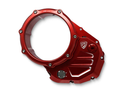 CA501 - CNC RACING Ducati Oil Bath Clear Clutch Cover – Accessories in the Motoraider Motorcycle Aftermarket Accessories and Parts Online Shop